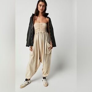Free People Jayla Harem Convertible Jumpsuit